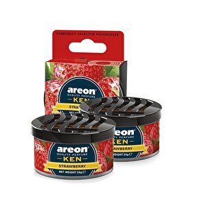Ken Strawberry Oto Araç Bardaklık Kokusu 2 Adet