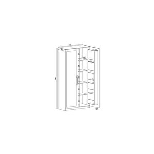 Liv Oak 2 Kapılı Erzak Dolabı