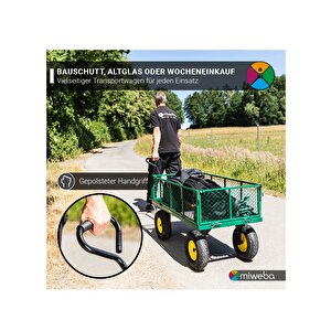 El Arabası 700 Kg Katlanabilir Taşıma Arabası Arazi Gezi Arabası