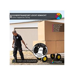 El Arabası 700 Kg Katlanabilir Taşıma Arabası Arazi Gezi Arabası