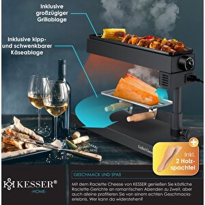 Peynir Raclette Eritici 2'si 1 Arada 600 Watt