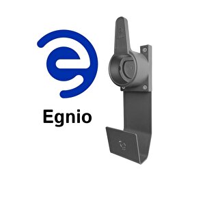Type2 Ev Holderand Hanger''grey''/elektrikli Araç Tip2 Soket Uyumlu Kablo Toparlayıcı Ve Metal Askı