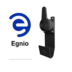 Type2 Ev Holderand Hanger''black''/elektrikli Araç Tip2 Soket Uyumlu Kablo Toparlayıcı Ve Metal Askı