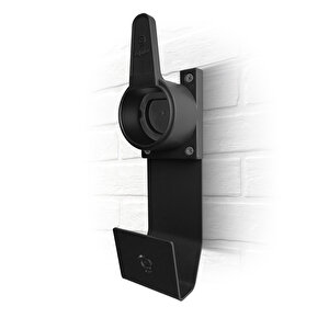 Type2 Ev Holderand Hanger''black''/elektrikli Araç Tip2 Soket Uyumlu Kablo Toparlayıcı Ve Metal Askı
