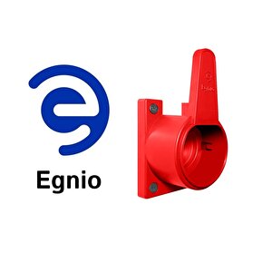 Type2 Ev Holder''red'' / Elektrikli Araç Tip2 Soket Uyumlu Kablo Toparlayıcı''kirmizi''