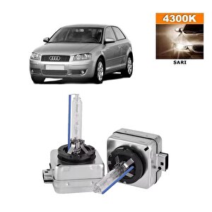 Audi A3 8p1 2008-2012 D3s / D3r 4300k Sarı Hid Xenon Ampul 2 Adet