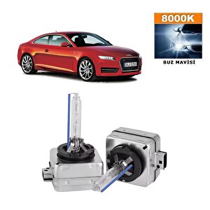 Audi A5 2011-2019 D3s / D3r 8000k Buz Mavisi Hid Xenon Ampul 2 Adet