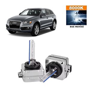Audi Q5 2009-2016 D3s / D3r 8000k Buz Mavisi Hid Xenon Ampul 2 Adet