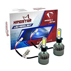 Diamond-x H1 Beyaz Led Xenon Şimşek Etkili Far Ampül 8000 Lümen