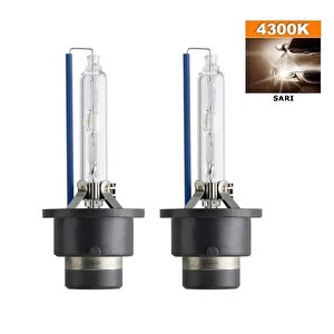 Tecnopoint D4s / D4r 4300k Sarı Hid Xenon Ampul 2 Adet