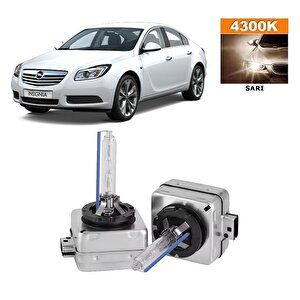 Opel Insignia Xenon 2008-2013 D1s / D1r 4300k Sarı Hid Xenon Ampul 2 Adet