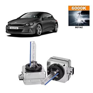 Volkswagen Scirocco 2015-2017 D3s / D3r 6000k Beyaz Hid Xenon Ampul 2 Adet