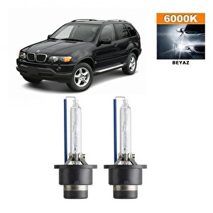 Bmw X5 E53 2000-2007 D2s / D2r 6000k Beyaz Hid Xenon Ampul 2 Adet