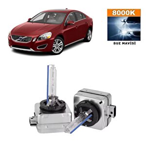 Volvo S60 2010-2018 D3s / D3r 8000k Buz Mavisihid Xenon Ampul 2 Adet