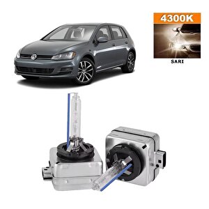 Volkswagen Golf 7 D3s / D3r 4300k Beyaz Hid Xenon Ampul 2 Adet