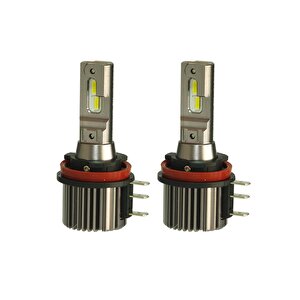 Fiat Egea Uzun/gündüz Farı H15 Beyaz Led Xenon Şimşek Etkili Far Ampül 9500 Lümen