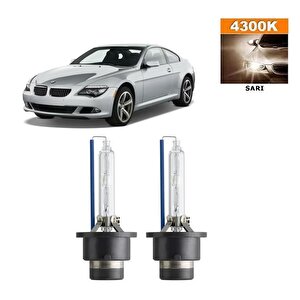 Bmw 6 Serisi E63 2004-2010 D2s / D2r 4300k Sarı Hid Xenon Ampul 2 Adet