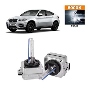 Bmw X6 Serisi E71 2008-2014 Xenon D1s / D1r 6000k Beyaz Hid Xenon Ampul 2 Adet