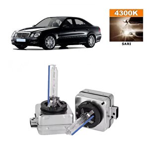 Mercedes E Serisi W212 2009-2016 Xenon D1s / D1r 4300k Sarı Hid Xenon Ampul 2 Adet