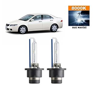 Honda Accord 2002-2007 D2s / D2r 8000k Buz Mavisi Hid Xenon Ampul 2 Adet