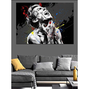 Çığlık Atan Adam Dekoratif Kanvas - Mdf Ahşap Tablo