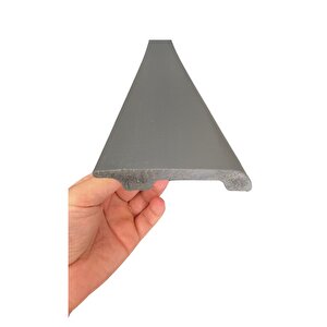 8cmx240cm 1 Adet Pvc Yalı Gri Süpürgelik Suya Neme Dayanıklı Parke Seramik Salon Mutfak Süpürgeliği