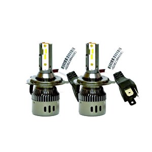 Land Rover Freelander 1998-2001 Wise Beyaz H4 Mini Led Xenon Şimşek Etkili 12000 Lümen