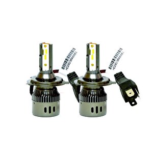 Dacia Lodgy 2013-2022 Wise Beyaz H4 Mini Led Xenon Şimşek Etkili 12000 Lümen