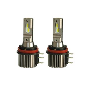 Ford Courier Uzun/gündüz Farı H15 Beyaz Led Xenon Şimşek Etkili Far Ampül 9500 Lümen