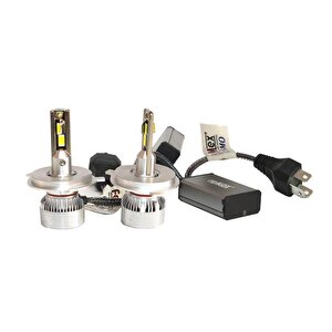 Volkswagen Golf 1974-1997  Far Ampulü  Mini Cosmo Beyaz H4 Mini Led Xenon Şimşek Etkili 15000 Lümen