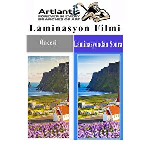 Laminasyon Filmi Parlak A4 10 Lu 1 Paket 125 Mikron Laminasyon Kaplama Pvc Kaplama Poşeti 10 Adet