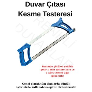 Duvar Çıtası Süpürgelik Panel Kesme Testeresi Demir Testere Pratik Demir Mdf Pvc Kesim Testere