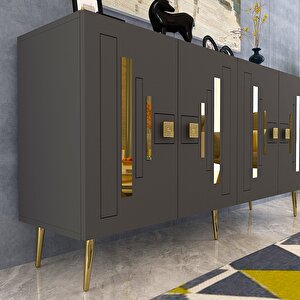 Sedunadd (kb150) Konsol Antrasit Altın Antrasit Gold