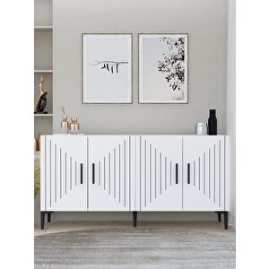 Poyrazdd (kb150) Konsol Beyaz-beyaz Beyaz