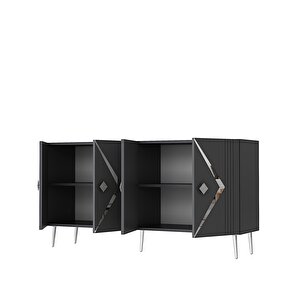 Dominodd (kb150) Konsol Antrasi̇t-gümüş