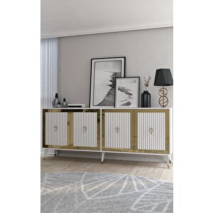 Bennerdd (kx180) Konsol Beyaz-altin Beyaz gold