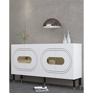 Demetdd (kb150) Konsol beyaz-altın Beyaz-Altın