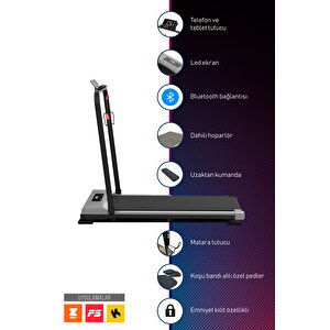 Wfi̇t Pro X Uzaktan Kumandalı Mp3-uygulama Bağlantili Koşu Bandı