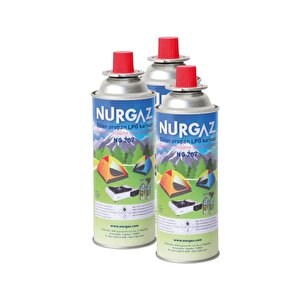 Tekli Portatif Ocak Tüp Girişli Kırmızı+dedantör Set+220gr 3 Adet