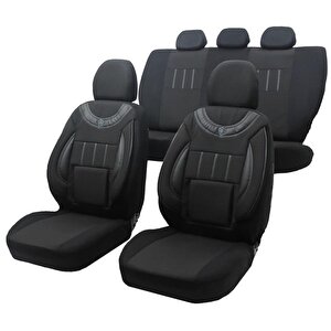 Dacia Solenza Uyumlu Jakarlı Oto Koltuk Kılıfı Siyah
