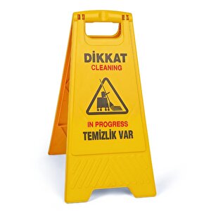 Uctm Kz101 Temizlik Var Uyarı Levhası 6 Adet
