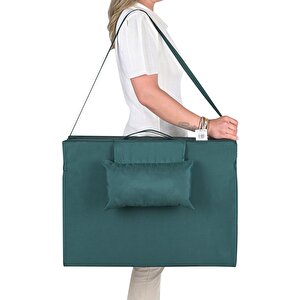 Bysay Şezlong Mi̇nderi̇ Kamp Mi̇nderi̇ Fermuarli Şapkali  4 Cm (yeşi̇l) Haki Yeşil