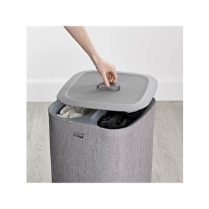 Joseph Joseph 50001 Tota 60 Lt. Çamaşır Ayırma Sepeti - Gri