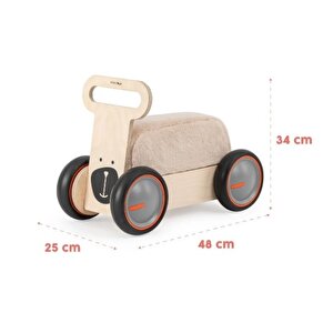 Mamatoyz 03dsb Driveme Soft Ayı Figürlü | Yürüteç Bin Sür Oyuncak Deposu
