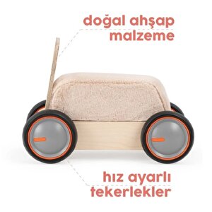 Mamatoyz 03dsb Driveme Soft Ayı Figürlü | Yürüteç Bin Sür Oyuncak Deposu
