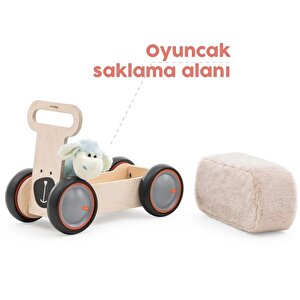 Mamatoyz 03dsb Driveme Soft Ayı Figürlü | Yürüteç Bin Sür Oyuncak Deposu