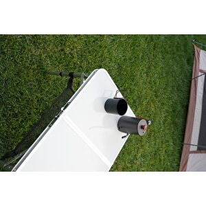 Modulbox Katlanabi̇li̇r, Ayarlanabi̇li̇r Alümi̇nyum, 40x60 Cm, 3 Yüksekli̇, Kamp Masasi, Pi̇kni̇k Masasi
