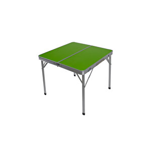 Modulbox Katlanabi̇li̇r Kamp Masasi, Alümi̇nyum, 80x80 Ölçü, Pi̇kni̇k Masasi