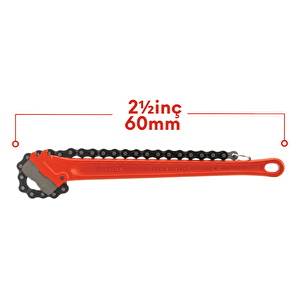 Rıdgıd 31320  20¼''/500mm Ağır Hizmet Tipi Zincirli Boru Anahtarı