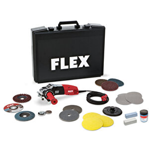 Flex Le14-7125set 1400w İnox (paslanmaz) İçin Avuç Taşlama Seti